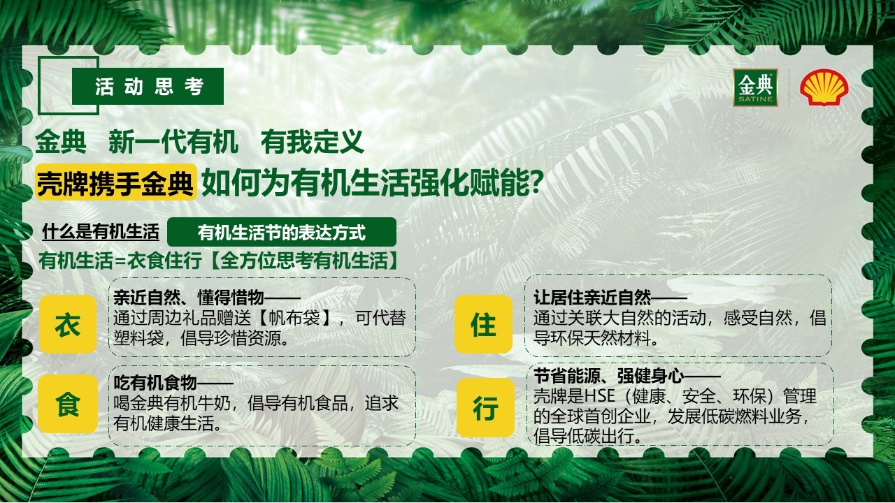 金典x壳牌品牌跨界联名合作有机生活节【联名】【线下推广】 第3页