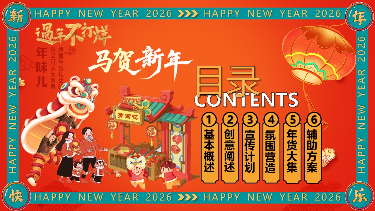2026年货节&ldquo;办年货&rdquo;民俗年味市集活动策划方案【春节活动】 第2页