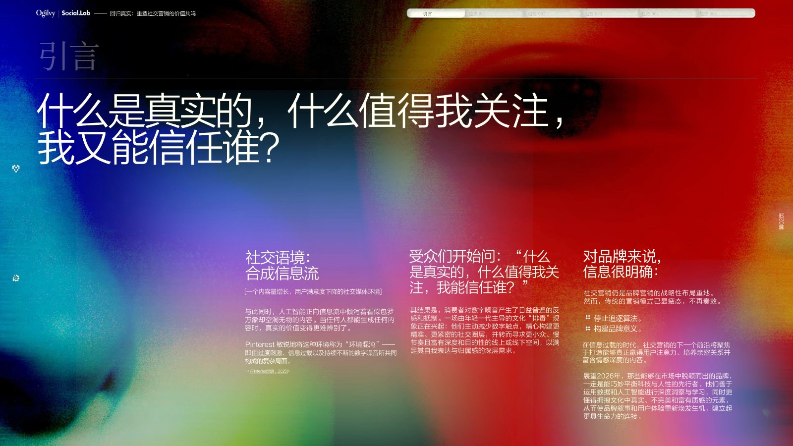 【奥美】回归真实：重塑社交营销的价值共鸣 第3页