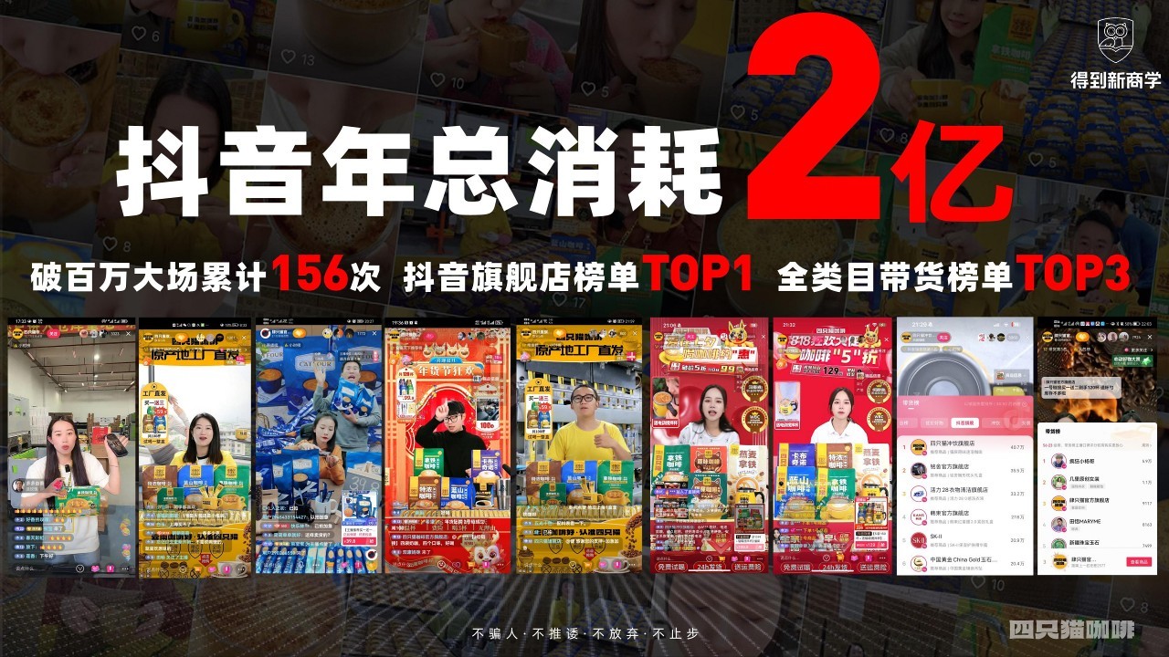 咖啡新锐品牌怎么在抖音做到品类第一【快消】【得到商学院】 第3页